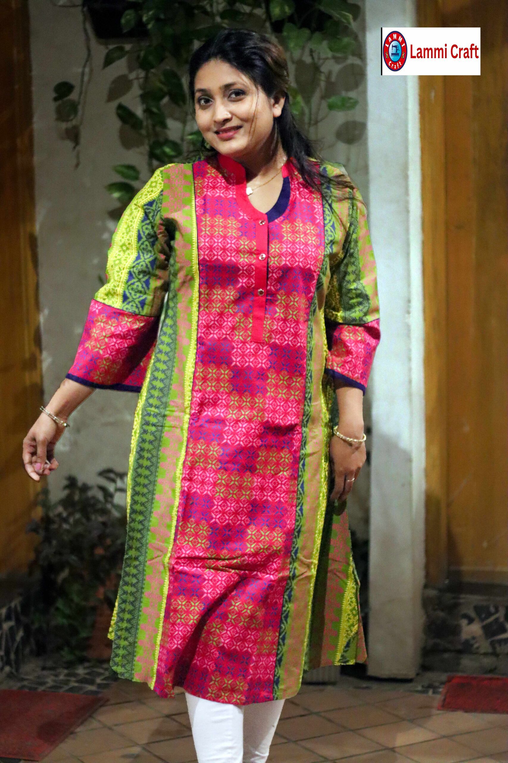 l172 Lammi Craft cotton N-tops for women- NT-4017 - Image 1