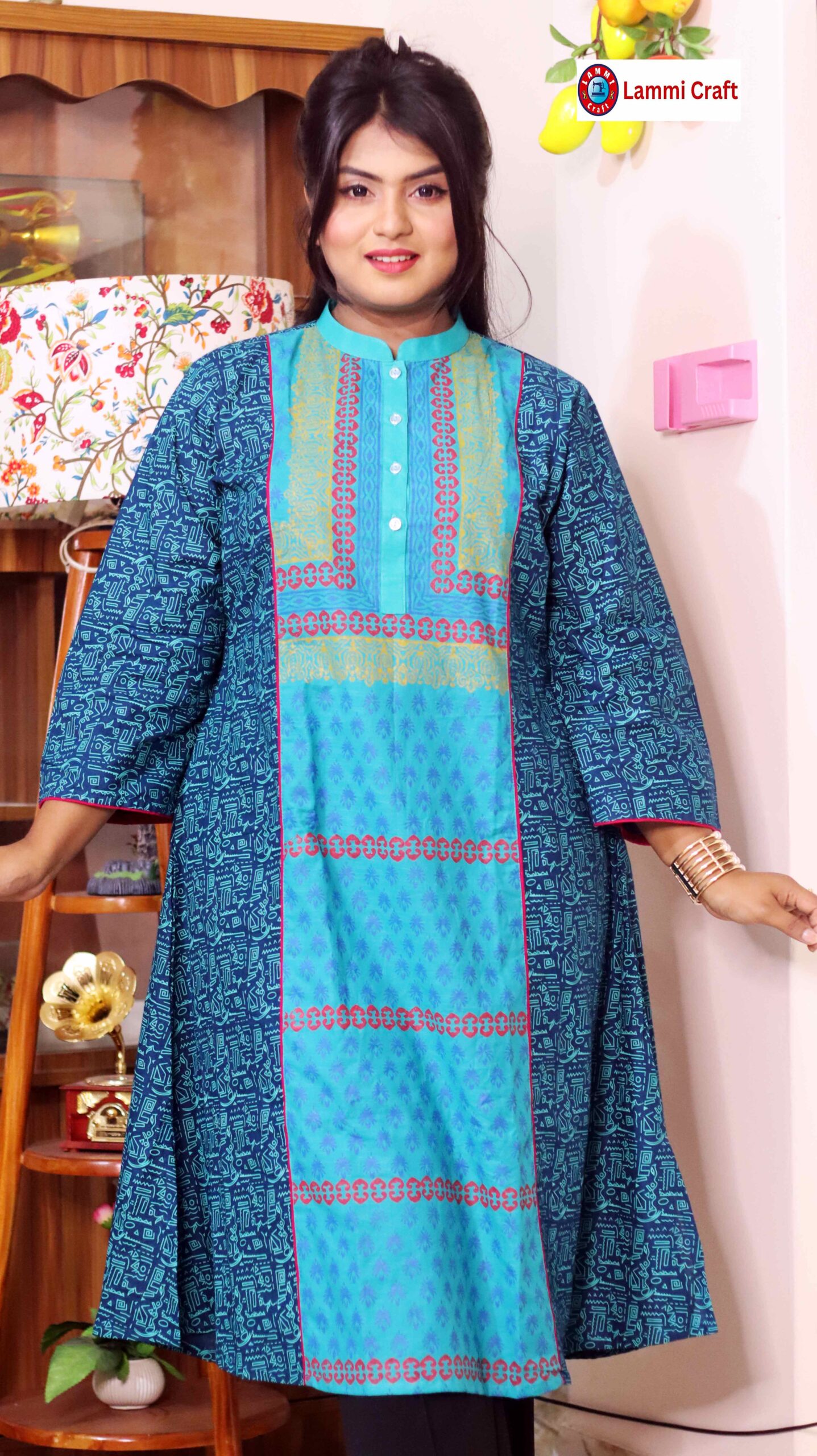 IMG_0323 Lammi Craft cotton N-tops for women- NT-4018 - Image 1
